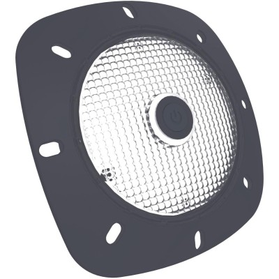 SeaMAID -- šedý rámeček, 18 LED bílé, 2 W, 200 lm