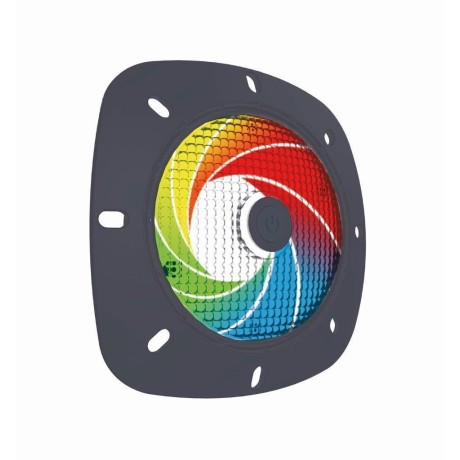 SeaMAID -- šedý rámeček, 18 LED RGB, 4 W, 100 lm