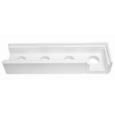Tvárnice polystyrenová -- žlabová, rohová, 1 029,5 x 279,5 x 170