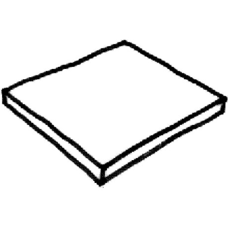 Dlaždice Sahara - 500x500x25 mm,  1m2