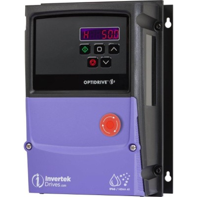 Frekvenční měnič OPTIDRIVE E3 - 2,2kW, 10,5A, 1 x 230V, IP66