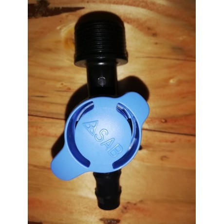 PVC Kohoutek vypouštěcí 3/4“ ex