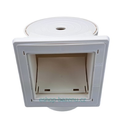 Skimmer VA 150 x 150 mm, s clonkou šroubů, pro fólie, připojení 1,5“