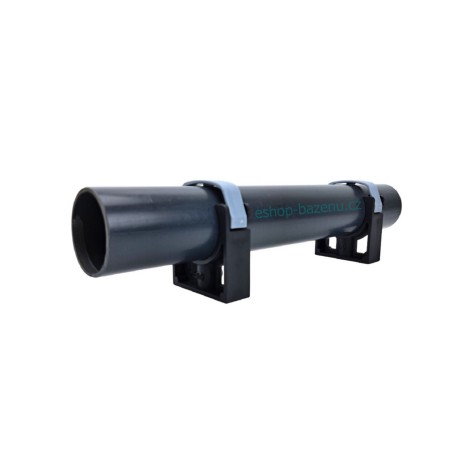 PVC Trubková svorka 63 mm s klipsem CH
