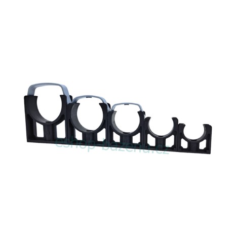 PVC Trubková svorka 75 mm s klipsem CH