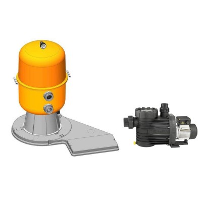 Filtrační zařízení - Dělený Kit 400, 6 m3/h, 230 V, 6-ti cest. boč. ventil, čerp. Bettar Top 6