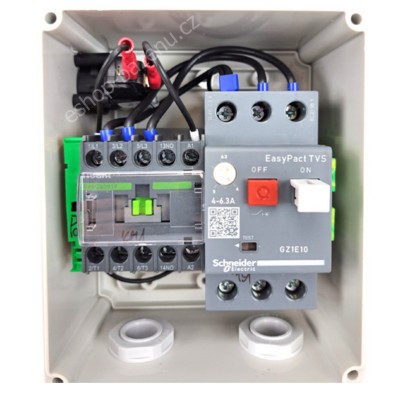 El ovládání-spínání protiproudu 4-6,3A,IP65,tlakový spínač 1,9 3,0kW