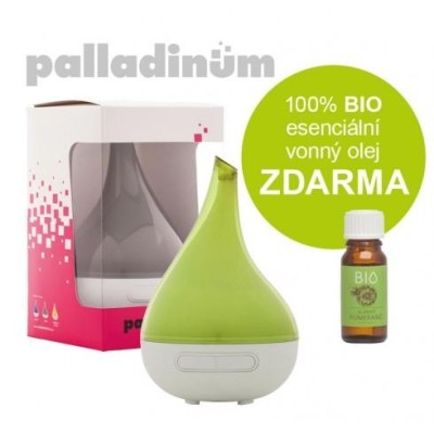Ultrasonický aroma difuzér Hanscraft PALLADINUM Zelený
