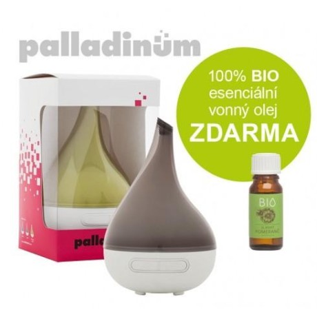 Ultrasonický aroma difuzér Hanscraft PALLADINUM Šedý