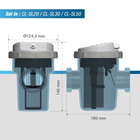 Solný Chlorátor Poolex Sel-In - model 20 - 4g (10-20m3)