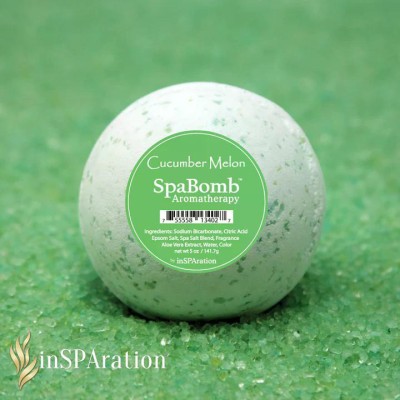 inSPAration Spa Bomb 5oz - Okurka a Meloun