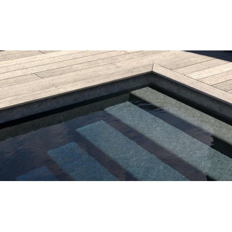 Aquasense - AS - 3D Granit Grey, 1,65m šíře, 1,6mm, 25m role