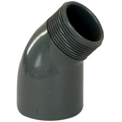PVC tvarovka - Úhel 45° 50 x 1 1/2“ (vnější rozměr) 