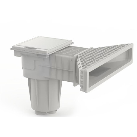 Skimmer X600-PRO, pro fólie, s mosaznými zástřiky – bílý