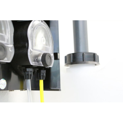 Dinotec YELLOW – Kit 5 – pH, volný chlór – 2 dávkovací pumpy, TMP sonda, ovládání čerpadla/světel
