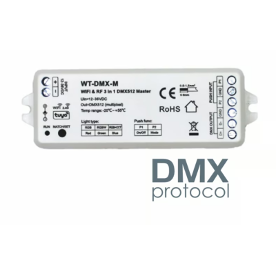 Řízení DMX s bezpečnostním zdrojem pro světla, 12 V/12,5 A, 150 W