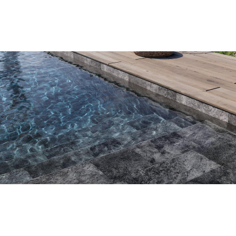 Aquasense Signature - 3D Imperial Grey, tloušťka 1,8 mm, šíře 1,65 m, PALETA - 8 rolí