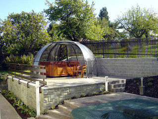 Zastřešení pro Vaši vířivou vanu SPA DOME ORLANDO® Zastřešení pro Vaši vířivou vanu SPA DOME ORLANDO®